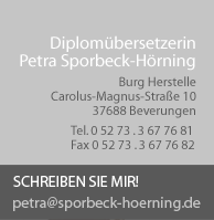 Schreiben Sie mir eine E-Mail!